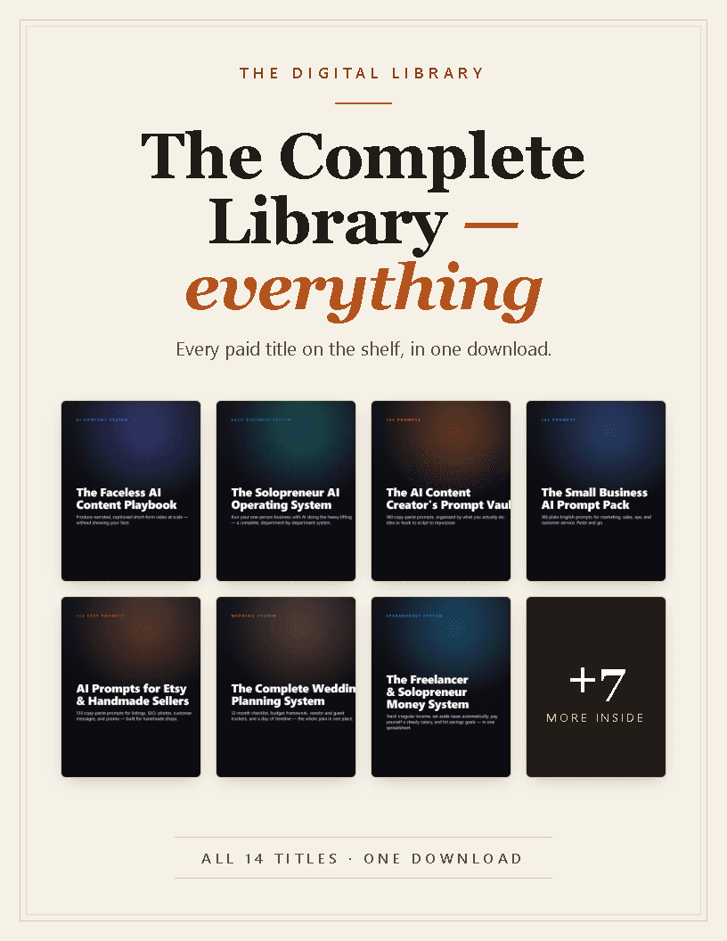 Cover of The Complete Library — Everything Bundle