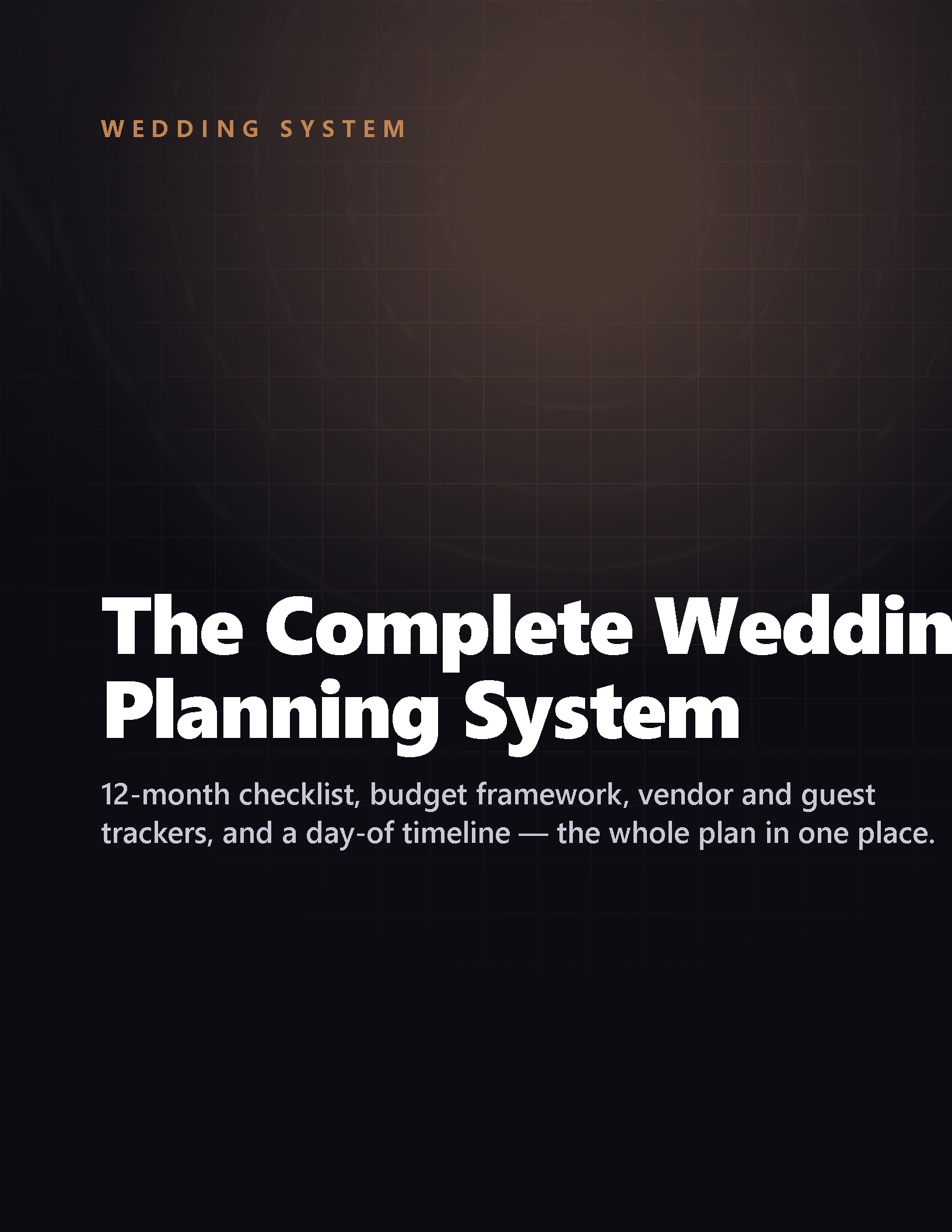 Cover of Complete Wedding Planning System